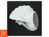 Hvid påfugl porcelænsskål Urtepotte(str. 16 x 18 x 17 cm) - 4