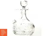 Krystal karaffel med prop (str. 25 x 10 x 16 cm) - 2