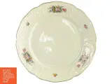 Porcelænstallerkener med blomsterdekoration fra Rosenthal (str. 25 x 3 cm) - 5