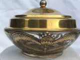 Bonbonniere glas messing