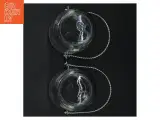 Glas lanterner med håndtag (str. 9 cm. 2 styk) - 3