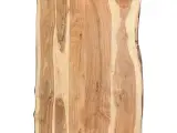 Bordplade 100x(50-60)x3,8 cm massivt akacietræ