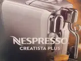 Sage nespresso Creatista plus