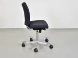 Häg h04 credo 4200 kontorstol med sort/blå polster og gråt stel - 4