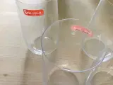 4 stk ølglas crystal 
