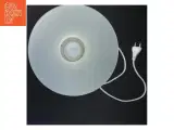 Bordlampe med glasskærm i matteret glas (højde 39 cm) - 2