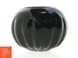Sort keramik vase (str. 13 x 10 cm) - 4