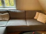 Stor chaiselong sofa