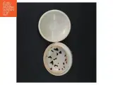 Dekorativ porcelænskrukke med låg fra L. Hjorth (str. Ø  12 cm) - 3