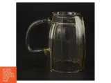 Mundblæst Røgfarvet Glas krus (str. 12 x 14 x 9 cm) - 3