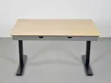 Scan office hæve-/sænkebord i birk, 120 cm. - 3