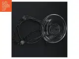 Glas pendellanterne til stearinlys med kædeophæng (str. 20 cm) - 5