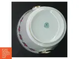 Porcelænskop med blomster og guldkant fra Weisswasser (str. Ø. 14 cm) - 3