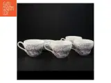 Retro porcelænskopper med underskåle fra Irma (str. Underkop 17,5 x 2 cm kop 15 x 11,5 x 7,5 cm) - 5