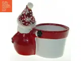 Lille jule potte med julemandsfigur fra Nikolaus Mix (str. 17x12x10 cm) - 2