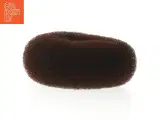 Ubrugt hår donut brun (str. Ø 12,5 cm) - 2