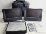 ⭐️- 2 stk LCD Skærme m. Mini dvd afspiller - 4