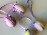 Mini påskeæg. pastel mix, 4 stk samlet - 2