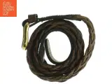 Flettet læderbælte (str. Længde, 70 cm) - 2