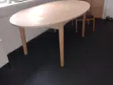 Skovby SM78 spisebord i massiv hvidolieret eg