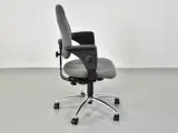 Savo kontorstol i grå med armlæn - 4