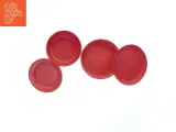 Plastik opbevaringsskåle med låg fra Tupperware (str. Ø 18 og 16 cm) - 4