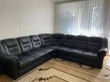 Hjørnesofa læder 6-7 pers. 