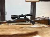 Sauer 202 Links m. justerbar kindpude - Riffelsæt