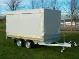 Høj presenning m. gardinsider til Eduard 3116 trailer - 2