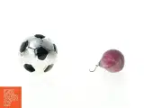 Julekugler - fodbold og pære - 2