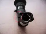 Nikon DR3 vinkelsøger.  Øjestykker lettere defekt.