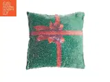 Julepude med vendbar palietdesign (str. 38 x 38 cm) - 2