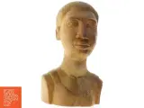Træskulptur af menneskelig figur (str. 30 x 20 cm) - 2