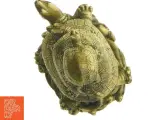 Gul metalskildpadde figur (str. 10 x 7 cm) - 2