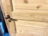 Klassisk, afsyret fyldningsdør m. smukke greb - 4