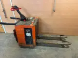 Billig elektrisk palleløfter med ståplade. - 4