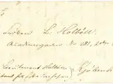 Krigen 1848-50. Marine feltpost