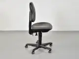 Dauphin kontorstol med gråt polster - 4