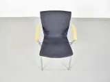 Four design g2 konferencestol i grå med armlæn i bøg - 5