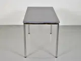 Four design klapbord med grå bordplade og krom stel - 4