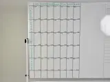 Bred dobbeltsidet whiteboard planlægnings-/svingtavle - 5