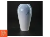 Blå og hvid vase fra Royal Copenhagen (str. 19 cm. 10 0,5 cm i diameter) - 3