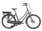 Lindebjerg 28'' Elcykel City Long Range - Mat Grøn