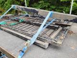Stålport 6,5m x ca 2,2m - 2