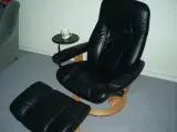 Velholdt Stressless lænestol m. fodskammel - 4