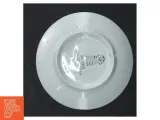 Blå og hvid porcelænstallerken med motiv fra Royal Copenhagen (str. Ø 8 cm) - 4