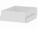 Plain indvendig skuffe 50 cm - Hvid