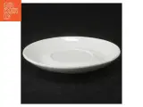 Hvidt porcelænsservice (str. Kop 8 x 6 cm. tallerken, 14 x 2,5 cm) - 5