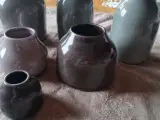 Kæhler vaser 6 stk