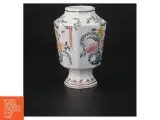 Malet porcelæns vase (str. 13 cm) - 2
